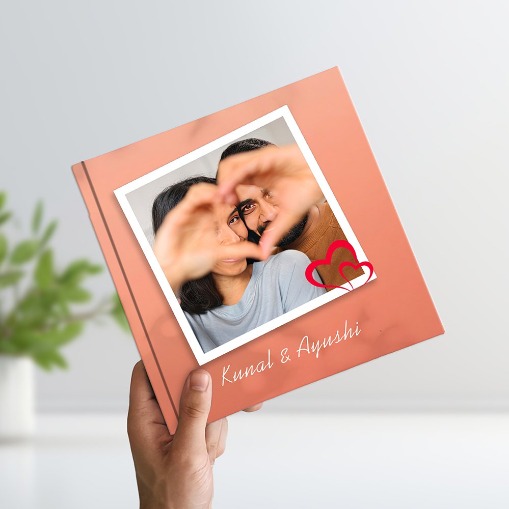 Personalized Photo Book | Square | 8 X 8 inches | 20 to 40 Pages| 1 Photo per Page