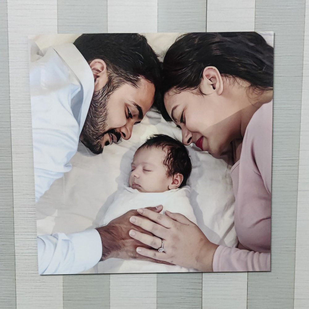Acrylic Photo Frame Size 8X12 inches on Non Breakable Acrylic with easy to mount tapes | Single Photo