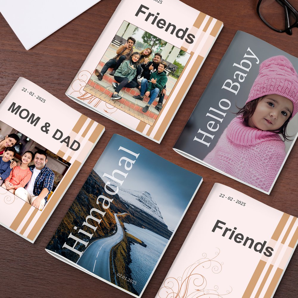 Trendy Photo Zine for Gen Z | 6x8 Personalized Keepsake