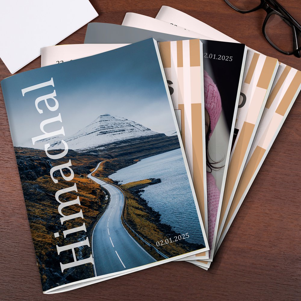 Trendy Photo Zine Book for Gen Z | 8x12 Personalized Keepsake